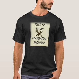 私は機械工学者です Tシャツ