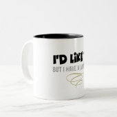 私は欲しいけど、大家を持っている ツートーンマグカップ (正面左)