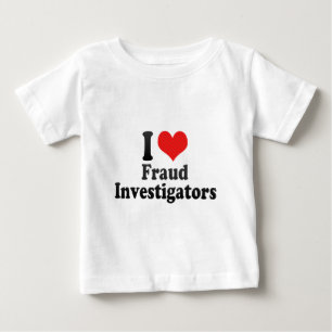私は欺瞞の調査官を愛します ベビーTシャツ