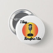 私は歌います 缶バッジ (正面&裏面)