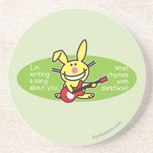 私は歌を書いています コースター (正面)