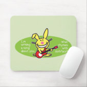 私は歌を書いています マウスパッド (マウス)
