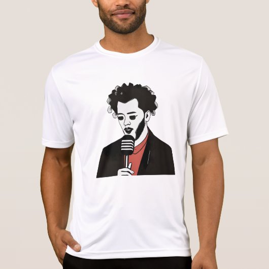 私は歌手のTシャツだ Tシャツ (正面)