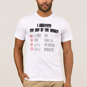 私は歓喜を生き延びました Tシャツ