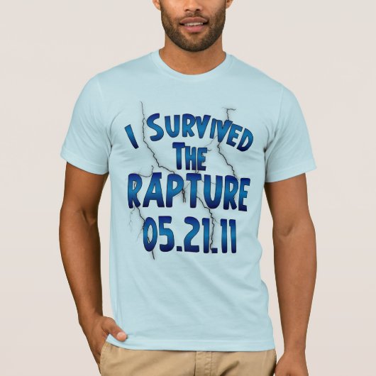 私は歓喜を生き延びました Tシャツ (正面)