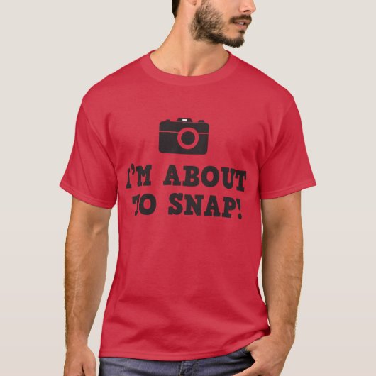 私は止まることを約あります! Tシャツ (正面)
