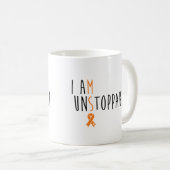 私は止められないです(多発性硬化) コーヒーマグカップ (正面右)