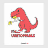 私は止められないディーノおもしろいだ シール (シート)