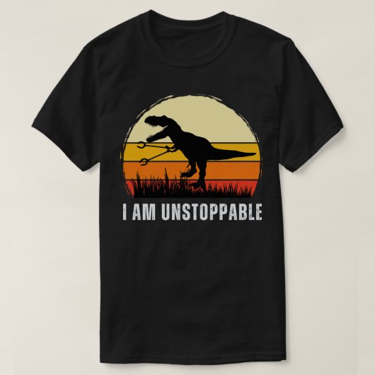 私は止められない4 Tシャツ (デザイン正面)