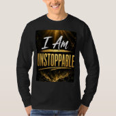 私は止められない Tシャツ (正面)