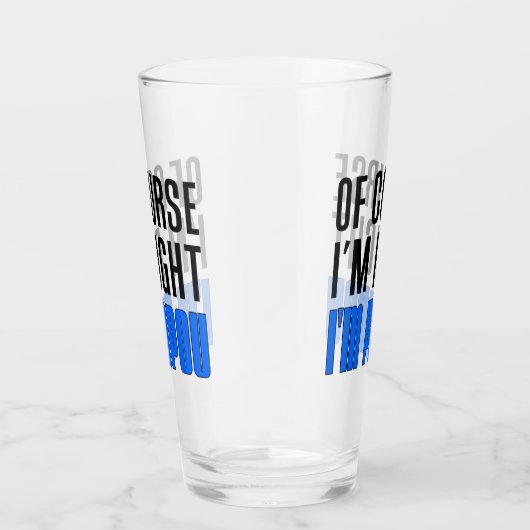 私は正しいです私ですPapouのギリシャ人の祖父 タンブラーグラス (右)