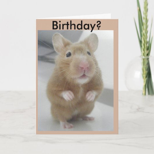 私は正しく聞きましたか。 カード (正面)