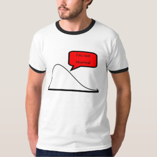 私は正常ではないです Tシャツ