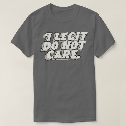 私は正当ではない Tシャツ (デザイン正面)