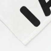 私は武器を必要としない私は1つの空手おもしろいかわいいF フリースブランケット (角)