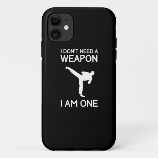 私は武器を必要としません Case-Mate iPhoneケース (裏面)