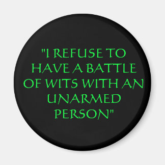 「私は武器を持たない魔術の戦いを拒む マグネット