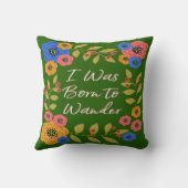 私は歩き生まれ回るところだった#2 クッション (裏面)