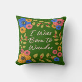 私は歩き生まれ回るところだった#2 クッション (正面)