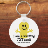 私は歩くジョイスポット キーホルダー (正面)