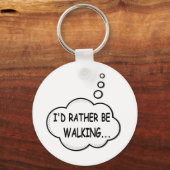 私は歩く キーホルダー (正面)