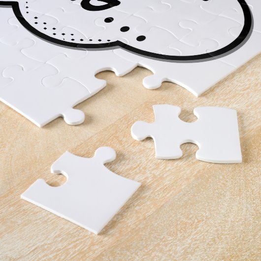 私は歩く ジグソーパズル (側面)