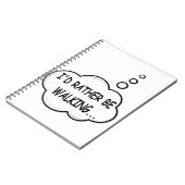 私は歩く ノートブック (左側)