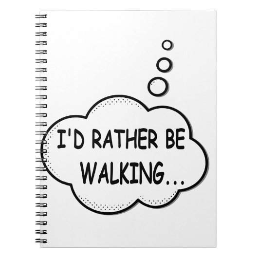 私は歩く ノートブック (正面)