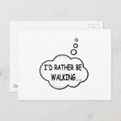 私は歩く ポストカード (正面/裏面)