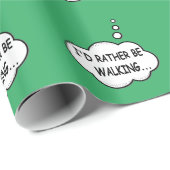 私は歩く ラッピングペーパー (ロールコーナー)