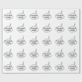 私は歩く ラッピングペーパー (フラット)