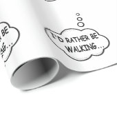 私は歩く ラッピングペーパー (ロールコーナー)