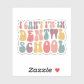 私は歯科の学生でおもしろいはない シール (シート)