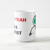 私は歯科医です コーヒーマグカップ (中央)