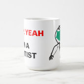 私は歯科医です コーヒーマグカップ (中央)