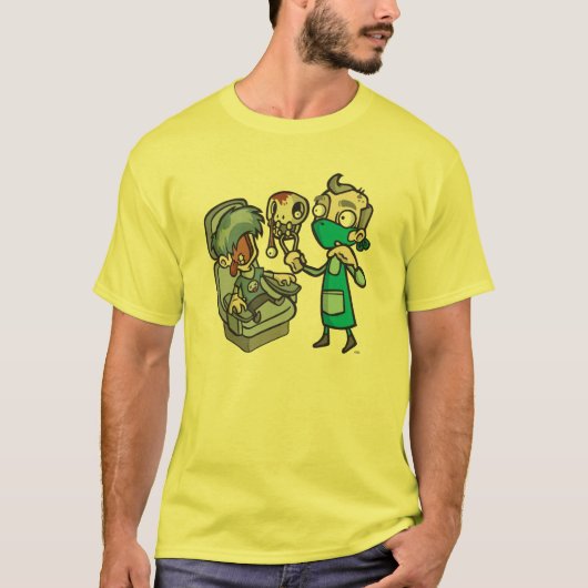 私は歯科医を憎みます Tシャツ (正面)