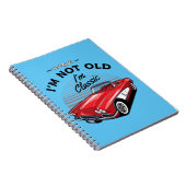 私は歳じゃない私はクラシック!コルベット1961 ノートブック (右側)