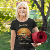 私は歳ではない私はクラシックヴィンテージ消防車 Tシャツ