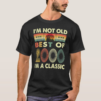 私は歳ではない私はクラシックヴィンテージ2000 22nd誕生日 tシャツ