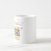 私は歳ではない私はクラシック コーヒーマグカップ (中央)