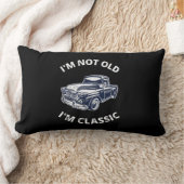 私は歳ではない私はクラシック ランバークッション (ブランケット)