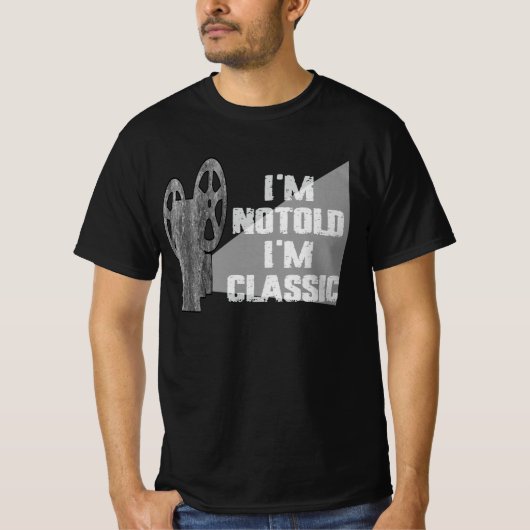 私は歳ではない私はクラシック Tシャツ (正面)