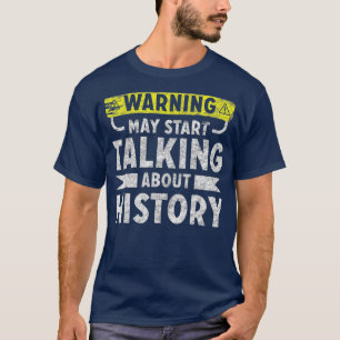 私は歴史シャツの歴史おもしろい愛好者の贈り物が大好きです Tシャツ