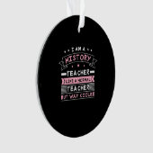 私は歴史先生 オーナメント (正面)