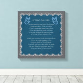 私は死ななかった 喪失 キャンバス プリント (インサイチュ (ウッドフロア))