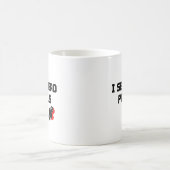 私は死んだピクセルを見ます コーヒーマグカップ (中央)