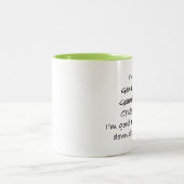 私は死んだ人々のマグを捜すことでよいです ツートーンマグカップ (中央)