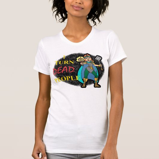 私は死んだ人々を回します Tシャツ (正面)