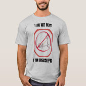 私は死んでいません私ですNarcoleptic Tシャツ (正面)