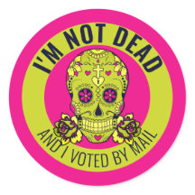 「私は死んでおらず、郵便で投票した」選挙